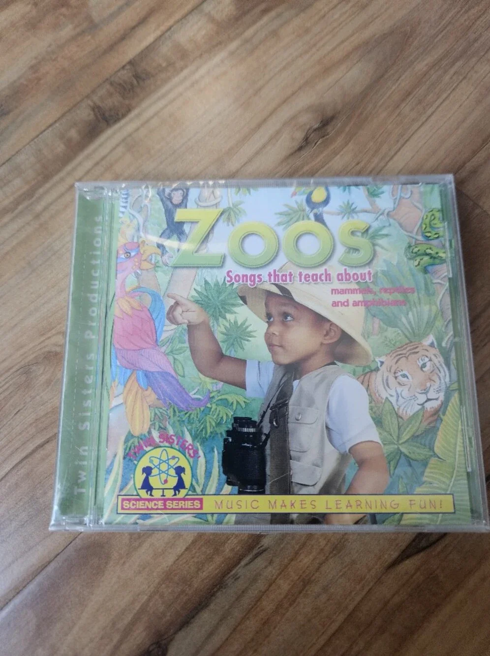 Zoos Kids Music CD - Green Cover -